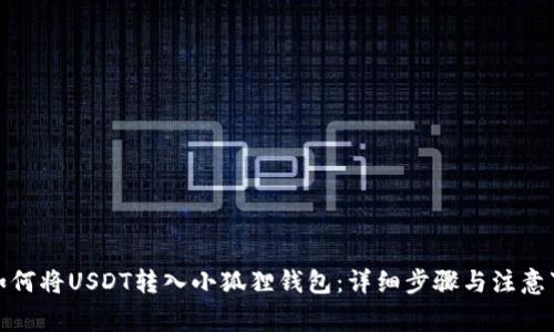 : 如何将USDT转入小狐狸钱包：详细步骤与注意事项